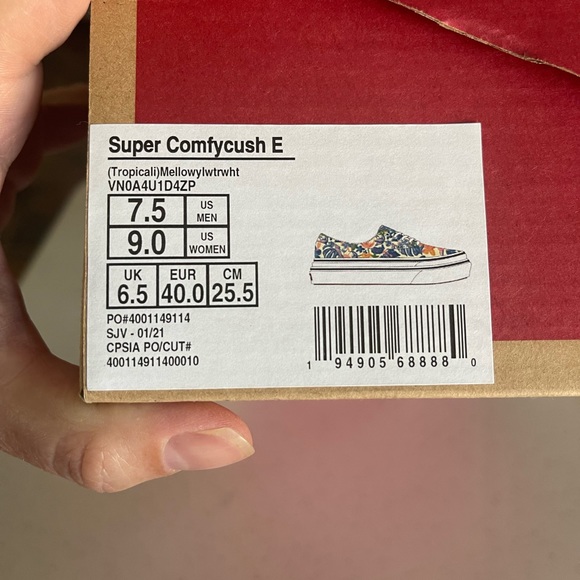 Vans Super Comfycush Era Tropical Mellow/YlTrwht - Picture 5 of 5